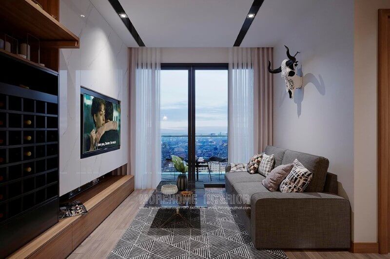 Thiết kế nội thất phòng khách hiện đại