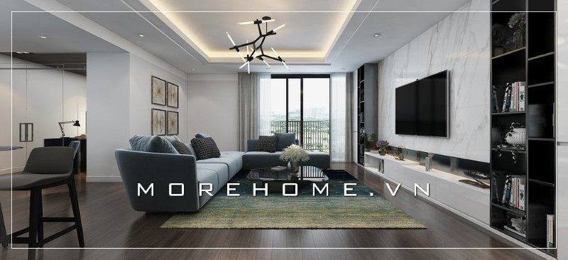 Bàn trà mặt đá góp phần mang đến giá trị thẩm mỹ và sự thân thiện mỗi khi có khách đến chơi nhà.