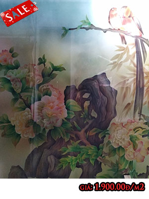 tranh kính nghệ thuật