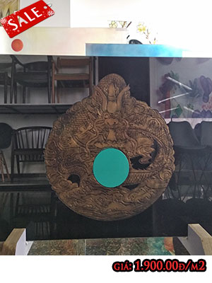 tranh kính trống đồng